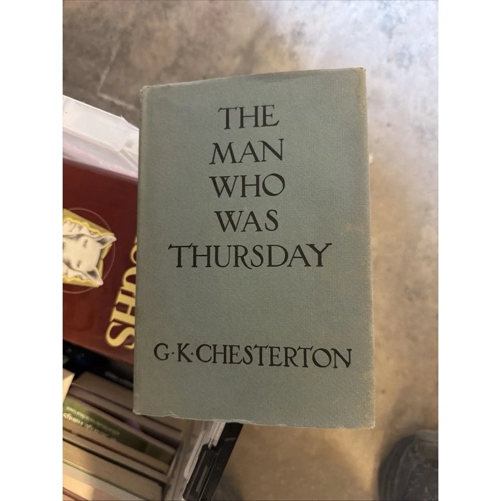 The Man Who Was Thursday G. K. Chesterton 1935 Dodd Mead & Co HC DJ